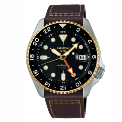 Seiko SSK036K1 SKX Series Calfskin Band Men Watch